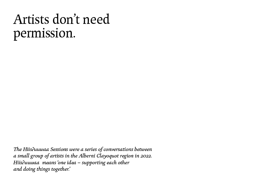 Hiisʔuuwaa Sessions