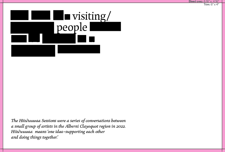 Hiisʔuuwaa Sessions