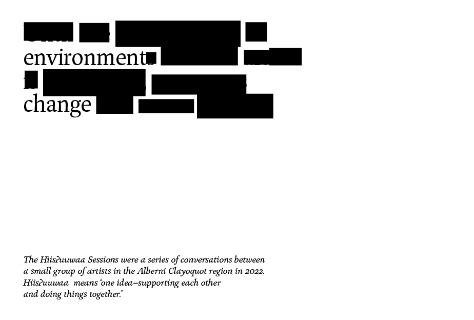 Hiisʔuuwaa Sessions